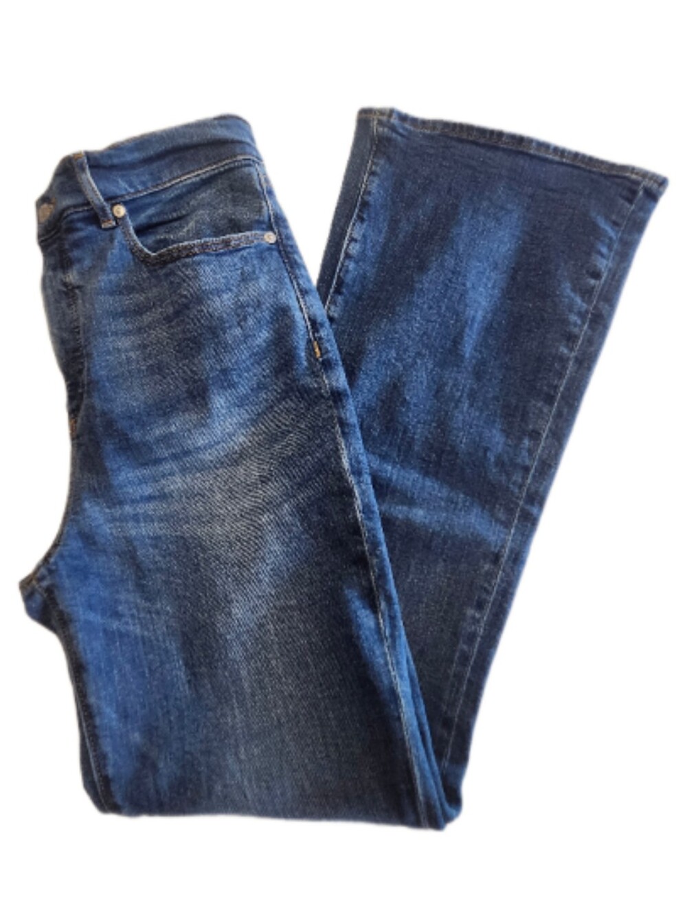 Ann Taylor LOFT NWT The Slim Flare Medium Blue Jeans 29/8